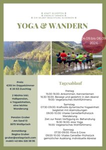 thumbnail of Yoga und Wandern 2026