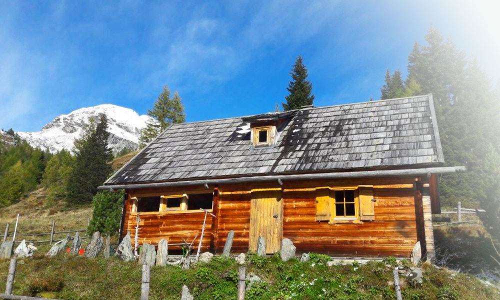 Almhütte Urlaub Weißpriach Lungau